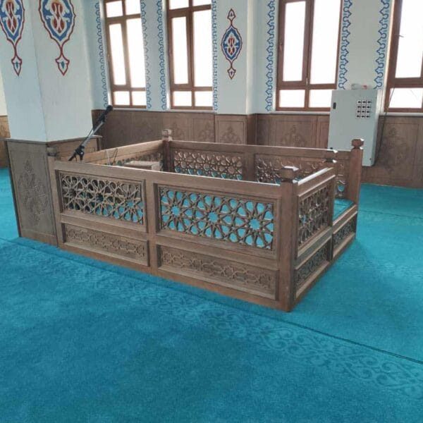 Wooden Mosque Muezzin Platform – WMP-07