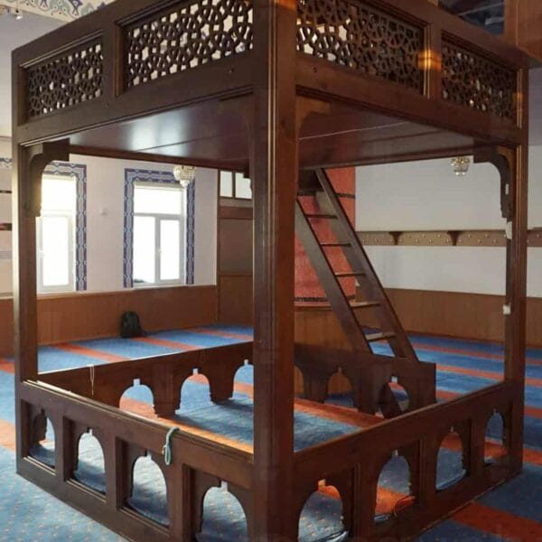 Wooden Mosque Muezzin Platform – WMP-08