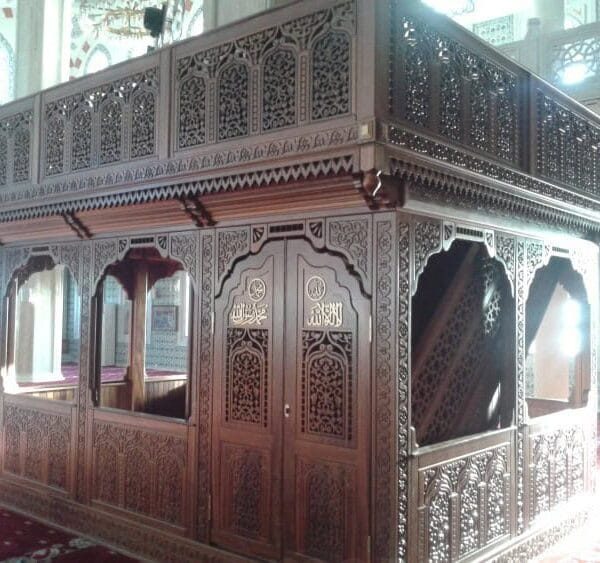 Wooden Mosque Muezzin Platform – WMP-10