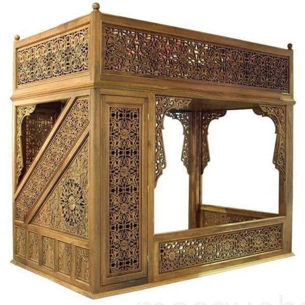 Wooden Mosque Muezzin Platform – WMP-13