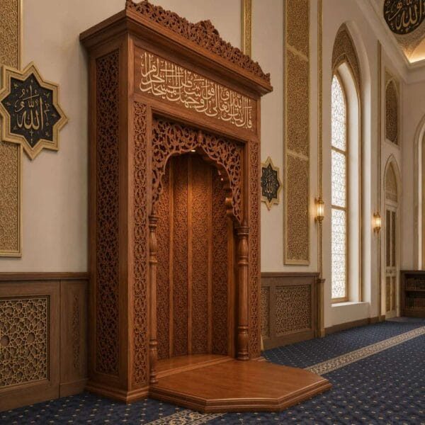 Mihrab für privaten Gebetsraum – Modell WA-08 – Detailansicht 3