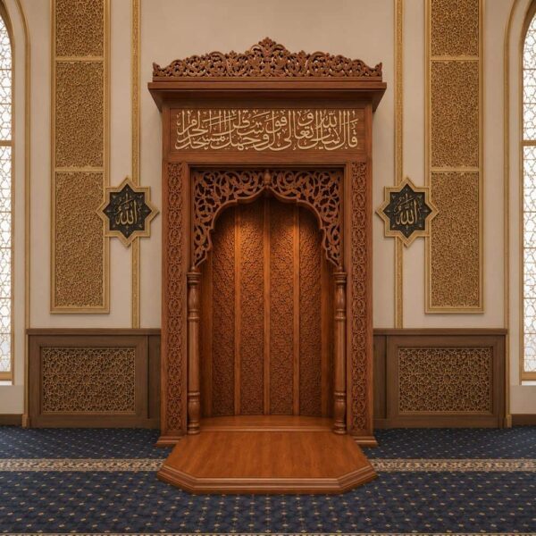 Mihrab für privaten Gebetsraum – Modell WA-08 – Detailansicht 4