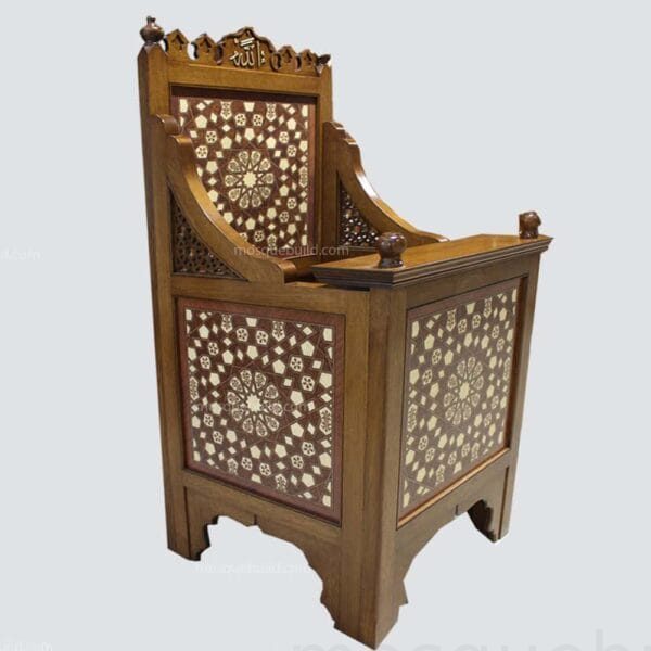 Wooden Mosque Preacher Dais – WD-12