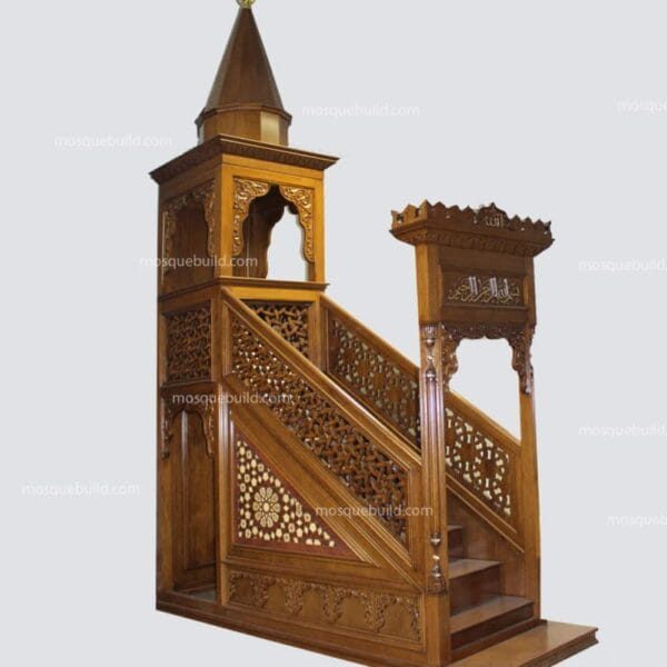 Wooden Mosque Minbar – WP-16