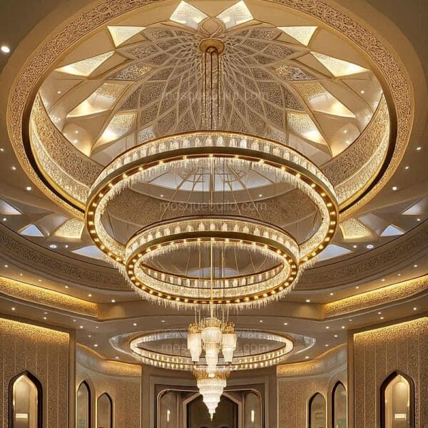 Custom Mosque Chandelier – Model CH-0035