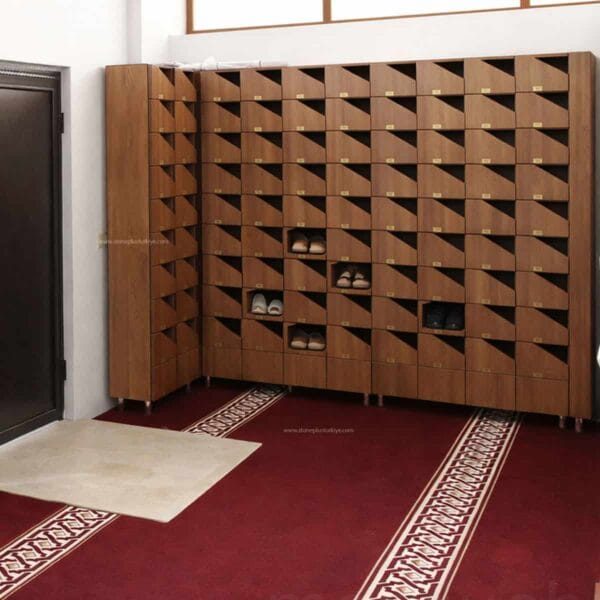 Wooden Mosque Shoe Rack – Model SR-0002
