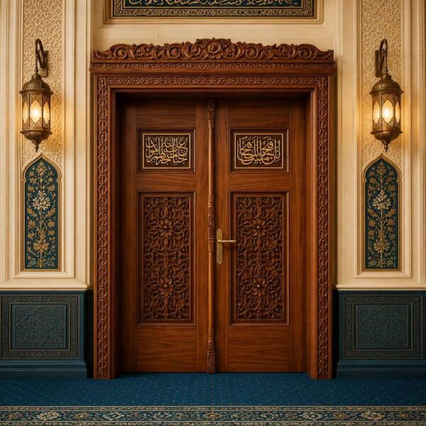 Estrade premium Al Madinah pour imam – WDR-0076 – Vue détaillée 1