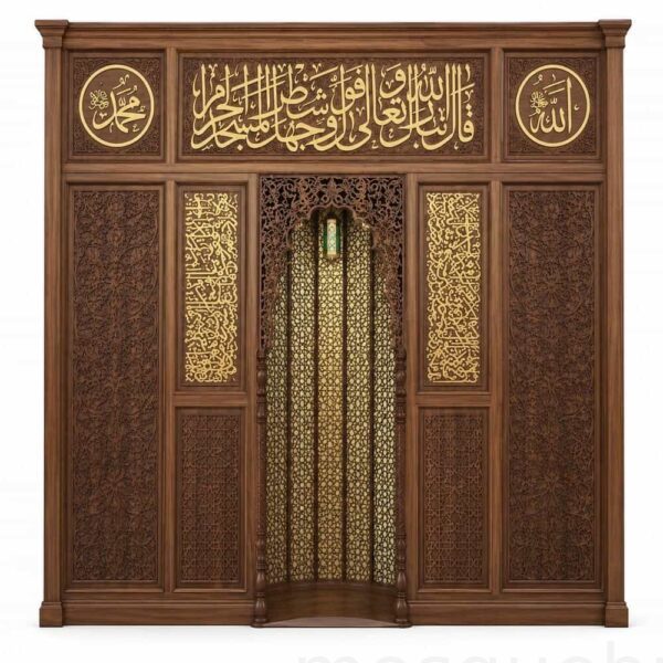 محراب مسجد خشبي – WA-04