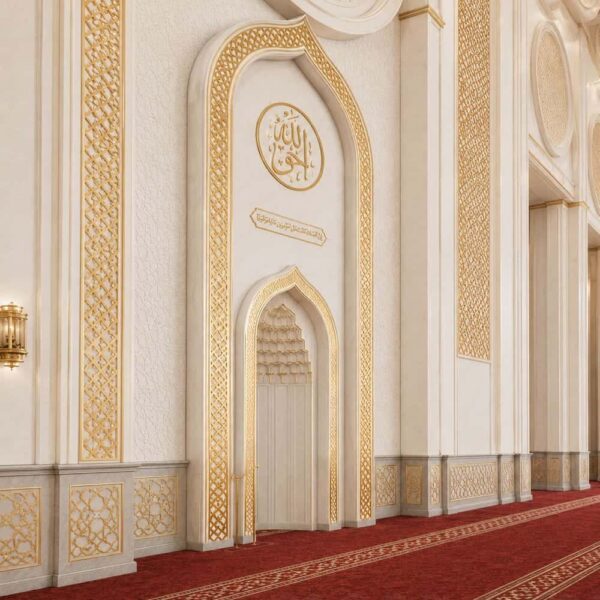 Marmor-Mihrab für Moscheen – Modell MA-06 – Detailansicht 3
