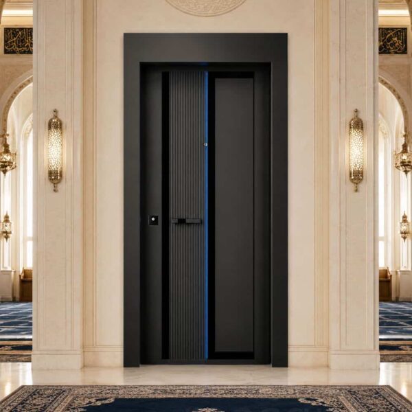 Metal Mosque Entrance Door – Model MDR-0010 – Detail View 1