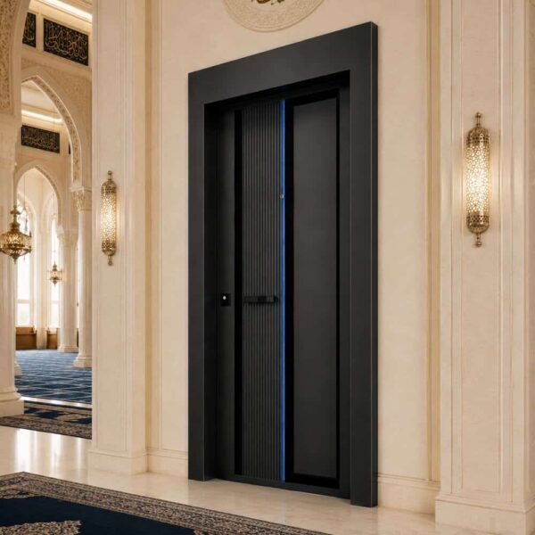 Metal Mosque Entrance Door – Model MDR-0010 – Detail View 3