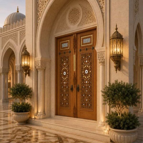 Kündekâri Ahşap Cami Kapısı – Detay Görünümü 4
