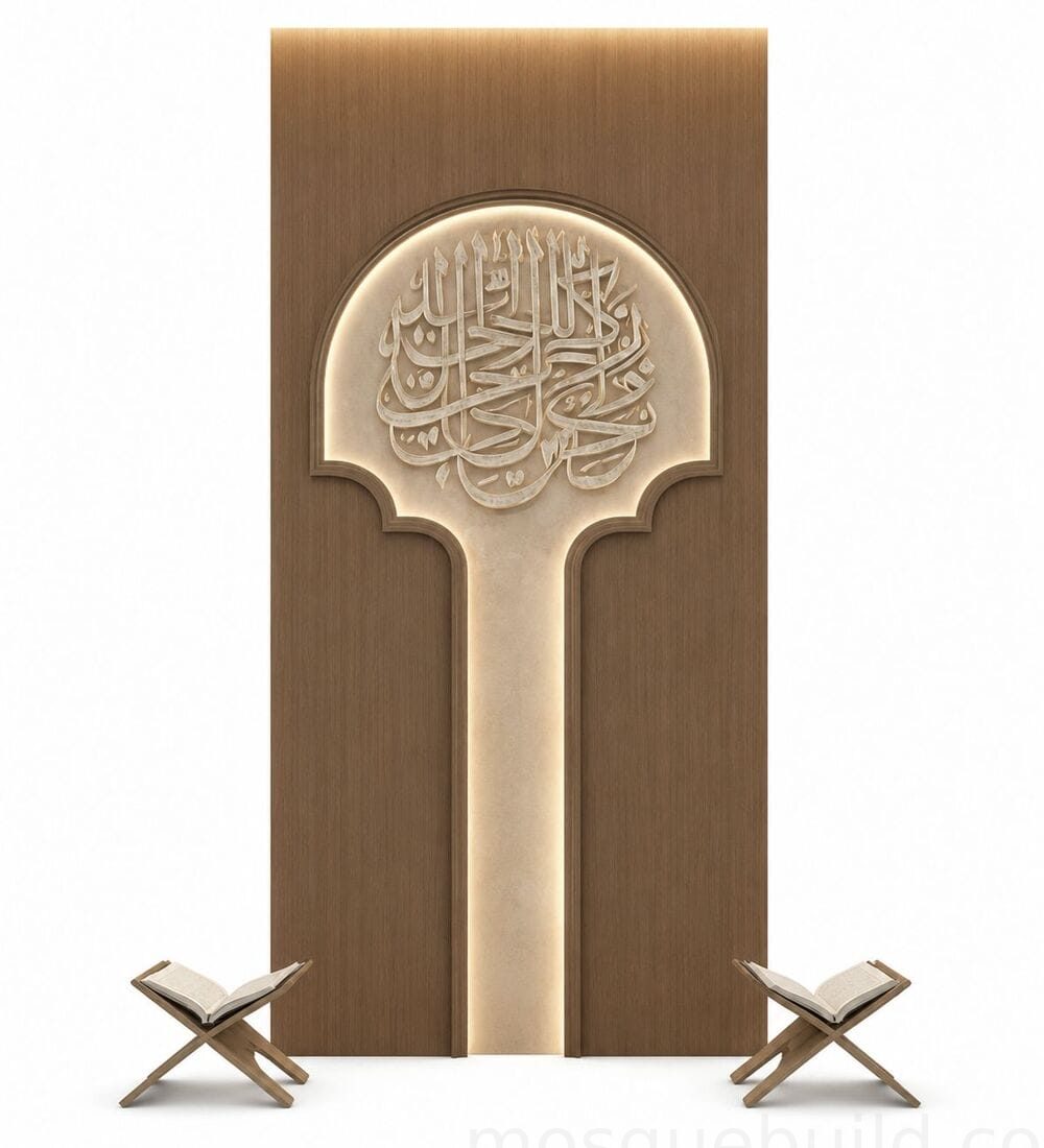 تصميم داخلي لغرفة الصلاة مخصص – موديل PR-0001
