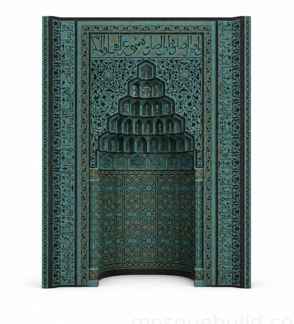 Tile Mosque Mihrab – TA-19 | MosqueBuild Изразцовый михраб для мечети – модель TA-19