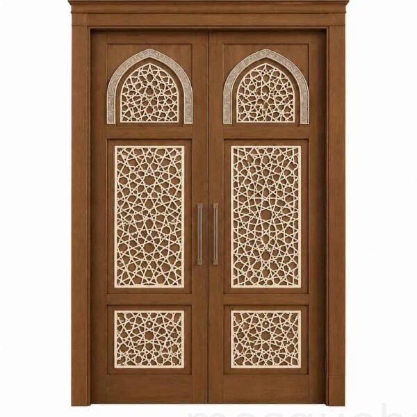Metal Mosque Entrance Door – Model MDR-0002