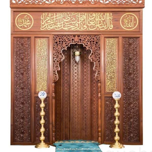 Ahşap Cami Mihrabı – WA-07