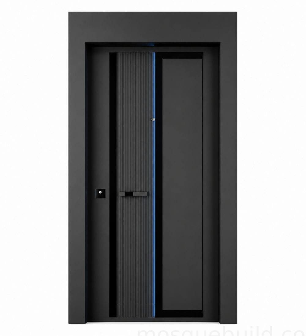 Metal Cami Giriş Kapısı – Model MDR-0010 – Özel Proje Detayı