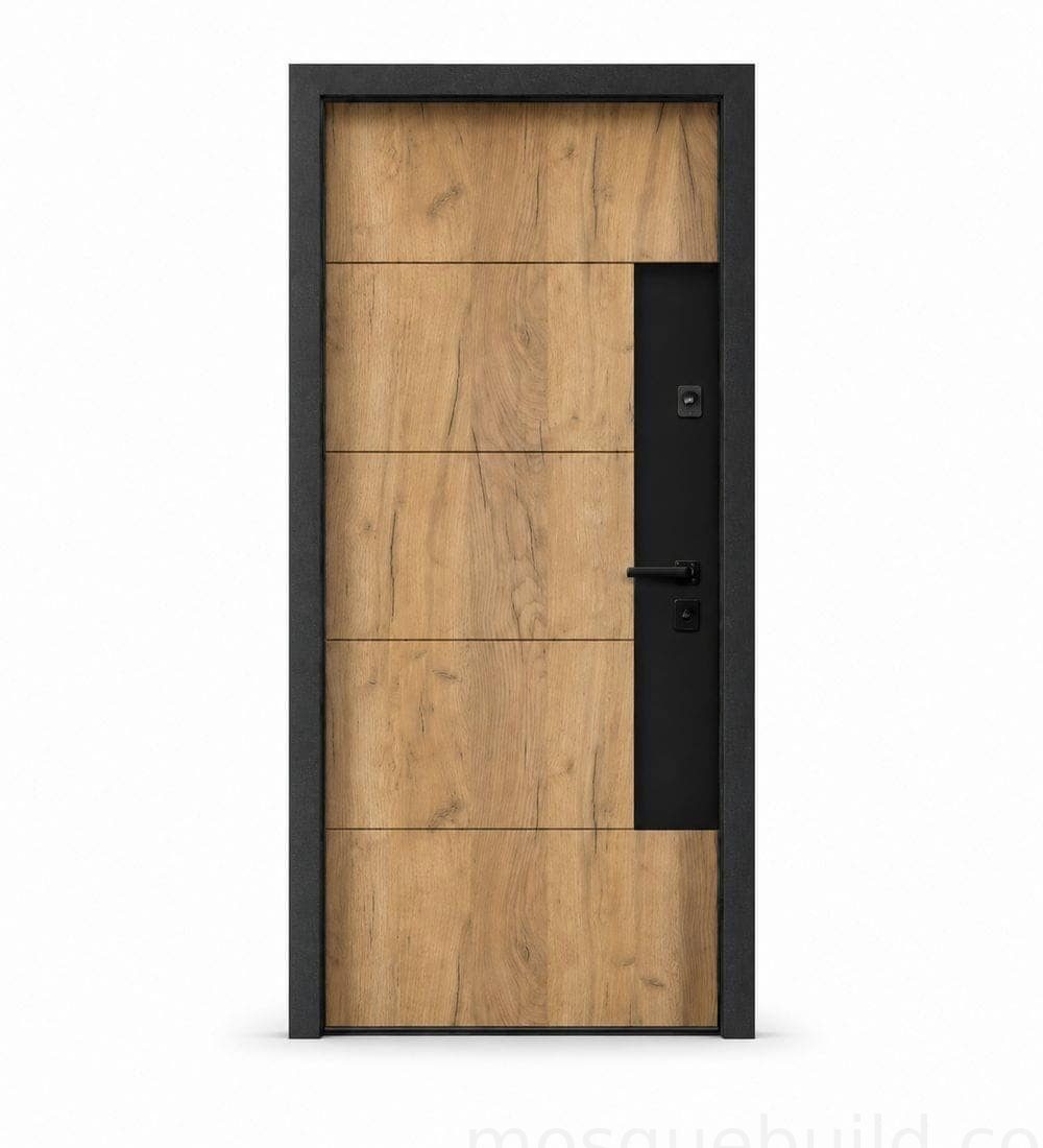 Metal Cami Giriş Kapısı – Model MDR-0013 – Özel Proje Detayı