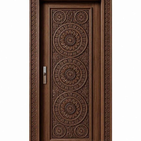 Ahşap Cami Kapısı – Model WCD-11 – Özel Proje Detayı