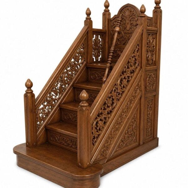 Seljuk Heritage Wooden Mosque Dais