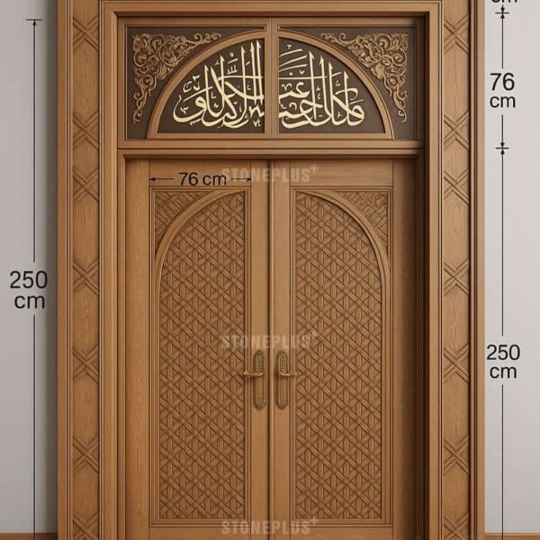 Metal Cami Giriş Kapısı – Model MDR-0005 – Detay Görünümü 10