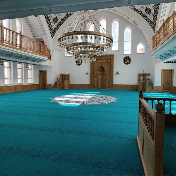 Classic Ottoman Stlye Mihrab – wooden mosque mihrab detail view 8