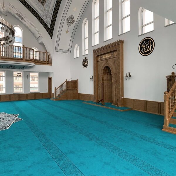 Classic Ottoman Stlye Mihrab – wooden mosque mihrab detail view 9