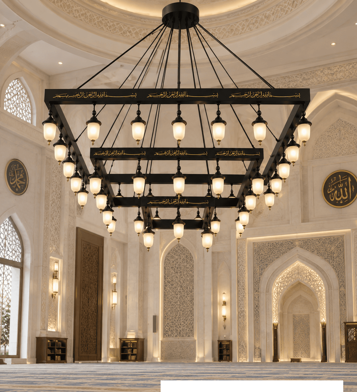 Heritage Square Mosque Chandelier – Model CH-0109